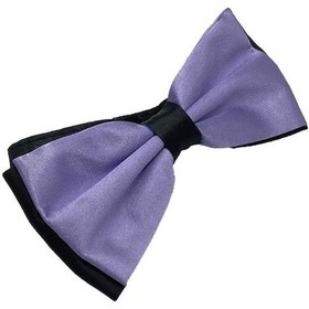 Resim Brianze Saten Papyon - Lila - Siyah 