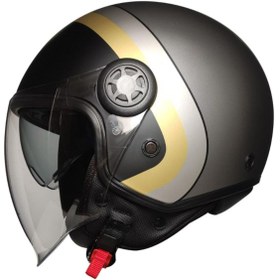Resim ebakbak Motosiklet Yarım Kask Camlı Ce Onaylı Güneş Vizörlü Motor Kaskı Moon 