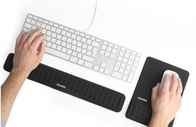 Resim Dark Dk-Ac-Mkpad02 Ergopad Klavye + Mause Bilek Destekli Ergonomik Mousepad Set 