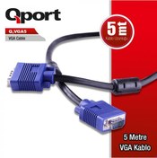 Resim QPORT Q-VGA5 5MT VGA KABLO 