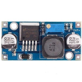 Resim Lm2596 Ayarlanabilir Dc/Dc Voltaj Regülatörü Modülü 