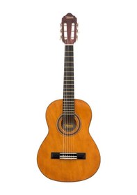 Resim Valencia Vc101t Klasik Gitar 1/4 Naturel Sap Çelikli - Doğal Ahşap Tonu - Eğitim 