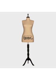 Resim Videolu Ürün-40 Beden Keten Kumaşlı Terzi Prova Mankeni 527201016 