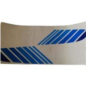 Resim Mobylette Depo Yazısı Mavi-beyaz 