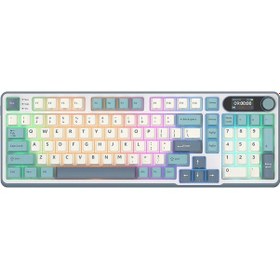 Resim Royal Kludge S98 Light Cloud Rgb Kablosuz Us Gaming Klavye 