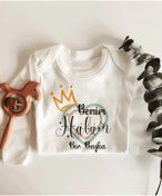 Resim Genel Markalar Benim Halam Bir Başka Uzun Kol Çıtçıtlı Organik Bebek Body 