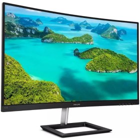 Resim 31.5 Phılıps 325E1C/00 4ms 75MHZ 1xvga 1xhdmı 1xdp 2k Wqhd 2560X1440 Flıcker-Free Freesync Yükseklik Ayarı Curved Siyah 