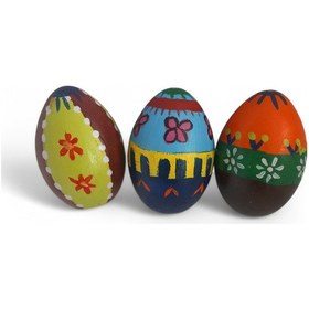 Resim Paskalya Yumurtası El Boyama 3'lü Özel Tasarım 2 