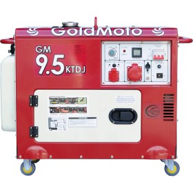 Resim Goldmoto Gm9.5ktdj 8.7kva Trifaze Marşlı Kabinli Dizel Jeneratör 