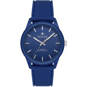 Resim Wesse WWG209303 Quartz Silikon Mavi 40 mm Erkek Kol Saati 