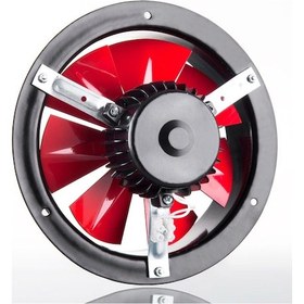 Resim Dündar 24 cm D 25 55 watt 800 m3/h 1375 DD 220/230 volt Monofaze Ev Duvar Tipi Aksiyal Fan Aspiratör 
