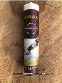 Resim Sibax Siyah Renk Silikon Yapışma Özelliği 280gr 