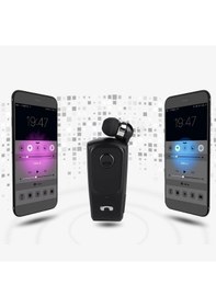 Resim Büro Ev Ofis Personel Telefonu İçin Makaralı Kulak İçi Bluetooth Kulaklıklı Mikrofon 