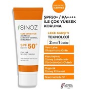 Resim Sinoz Lekeli Ciltlere Özel SPF50+ Güneş Kremi 50ml 