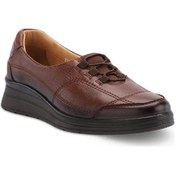 Resim Forelli 21306 Hefa Taba Kadın Hakiki Deri Ayakkabı-taba Taba 