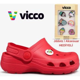 Resim Vicco Didim Çocuk Terlik321.B26Y.001-03 Kırmızı 
