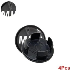 Resim Xuweiwei Black 1 4 Adet 2.13 Inç 54mm Jant Başlığı Kapağı Mini Cooper R50 R52 R53 R55 R56 Aksesuar 