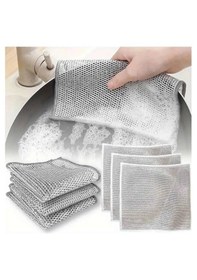 Resim İnox Bez Telli Bulaşık Bezi 3'lü 