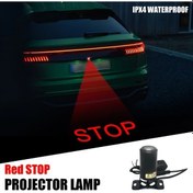 Resim Tongdashop Gcys Led Araç Projektör Işığı Kuru Kafa Stop İşaretli 9 36v Ipx4 Dekoratif Aydınlatma 