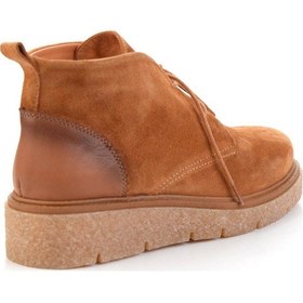 Resim Taba Hakiki Deri Kadın Bot & Bootie K02028011002 Taba 