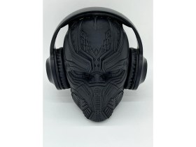 Resim Kulaklık Standı - Kulaklık Aksesuarı Veya Dekorasyon - Black Panther 