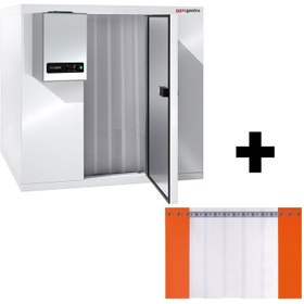 Resim Derin Dondurucu Oda - 1800x2100mm - 5,13m³ - Derin Dondurucu Ünite & Pvc Perde Dahil 