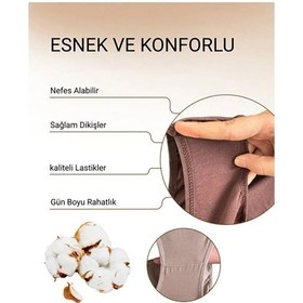 Resim Alya Underwear Kadın Pamuklu Hipster - Slip Külot 5 Farklı Renk 1 Pakette Multicolor-p20 