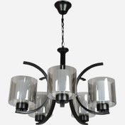 Resim Dlc Azer Modern 5'li E27 Duy Silindir Klasik Avize 