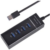 Resim Concord 4 Port Usb 3.0 Hub Usb Çoğaltıcı Pc Dizüstü Bilgisayar Masaüstü Için -60cm 