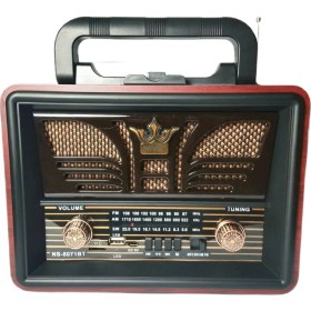 Resim Paleon NNS Nostalji Telefon Standlı Radyo KECHI2022108 