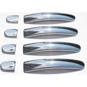 Resim Volkswagen Tiguan Krom Kapı Kolu Tk 2007-2015 Paslanmaz Çelik N11.773 
