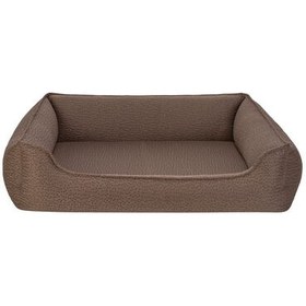 Resim Pet Comfort Bravo Siena Kahverengi Ortopedik Köpek Yatağı XL 80x105cm 