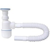 Resim Sfn04 Körüklü Tahliye Taslı Lavabo Sifonu Ø32 