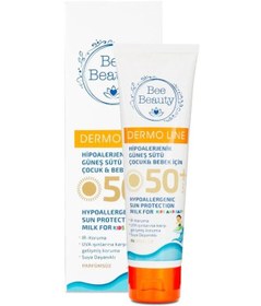 Resim Bee Beauty Hipoalerjenik SPF50+ Çocuk & Bebek Güneş Sütü 100 ML 
