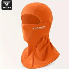 Resim Hightower Tosuod Motorcycle Balakava Orange - Kışlık Tam Yüz Koruma Termal Yalıtım Motosiklet Atv Kayak 