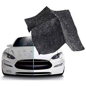 Resim Nano Parıltılı Bez 2'li Paket Araba Hasarını Temizlemek İçin Nano Bez 