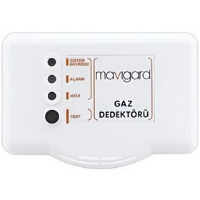 Resim Mavigard GDR-220M Konvansiyonel Röle Çıkışlı 220V AC Doğalgaz Metan Gaz Dedektörü 