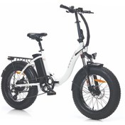 Resim Kldoro Corelli Voniq-s Eco Magnesium Folding 20 Jant Elektrikli Katlanır Bisiklet 