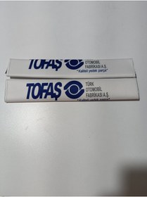 Resim elit team tuning tofaş opar beyaz yastık kemer 