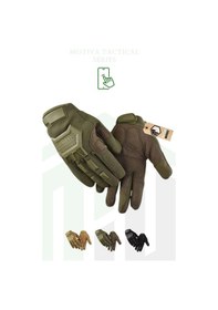 Resim Motiva Mechanix M-tact Taktik Eldiven Yumuşak Silikon Korumalı İş Güvenliği Motosiklet Bisiklet Eldiveni - Siyah 