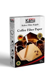 Resim Genel Markalar ltre Kağıdı 100'lü Ebat 1x2 No 2 Coffee Filter Paper Kahverengi Ağartılmamış Doğal Kağıt Alman Kalit 
