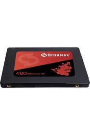 Resim stormax 480gb 2,5/" Sataııı 530-500mb/s Red Serıes Ssd Smx-ssd30red/480g 