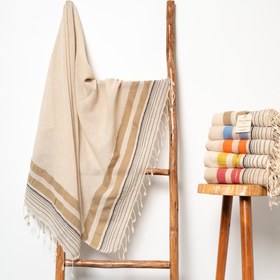 Resim Aqua Peştemal, 95x190 cm - Haki Aqua 