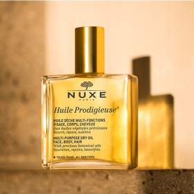 Resim Nuxe Huile Prodigieuse Çok Amaçlı Kuru Vücut Bakım Yağı 50 ML 