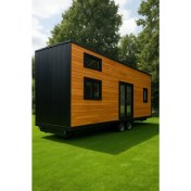 Resim Belgeli Özel Büyük Mutfaklı Tiny House - 9m 