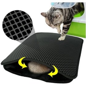 Resim Aquahome Elekli Kedi Tuvaleti Paspası 58 x 40 CM 