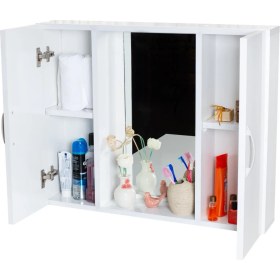 Resim Alesta Life Aynalı Banyo Dolabı Beyaz 