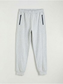 Resim LC Waikiki GÜLİS GİYİM'DEN Gri Beli Lastikli Erkek Çocuk Jogger Eşofman Altı 