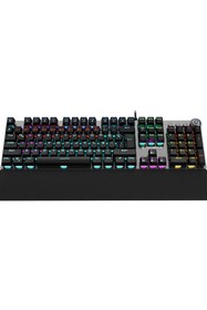 Resim Rampage KB-R28 Blade Plus Red Switch Gökkuşağı Aydınlatmalı Mekanik Oyuncu Klavye 