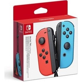 Resim Nintendo Switch Joy Con Pair Controller Oyun Kolu Neon Red/Blue 